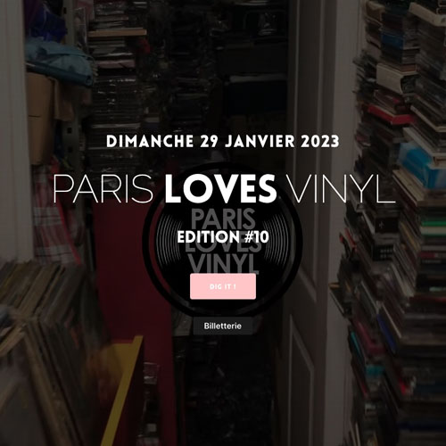 Paris Loves Vinyle - Agence IMEDIA - Web Agency Paris